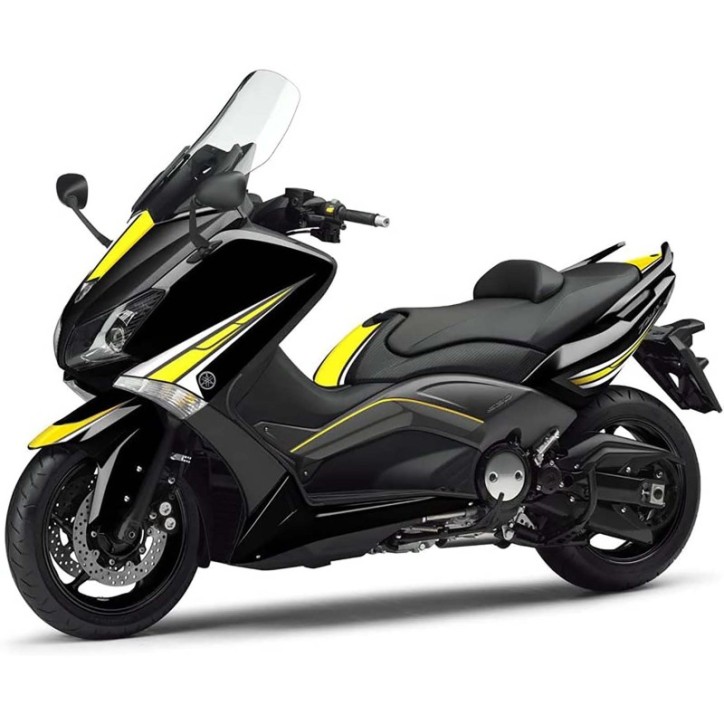 PUIG YAMAHA T-MAX 530 12-14 YELLOW MOTORCYCLE STICKERS KIT - COD. 8421G