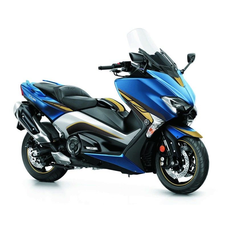 puig kit adesivi moto per yamaha t max 530 dx sx 17 19 blu