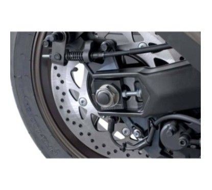 Ajustador de cinturon Puig para Yamaha T Max 530 derecha izquierda 17-19 negro