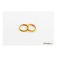 PUIG SPARE PARTS RINGS FOR SHORT BAR ENDS WITH GOLD COLOR RING