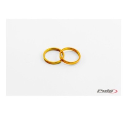 PUIG SPARE PARTS RINGS FOR SHORT BAR ENDS WITH GOLD COLOR RING