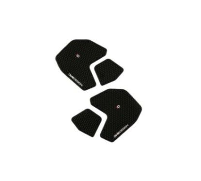 Autocollant lateral de reservoir Puig specifique pour Yamaha MT 09 13 16 noir