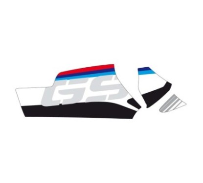 PUIG FORK PROTECTION STICKER -GS- BMW R1200GS ADVENTURE 14-16 WHITE