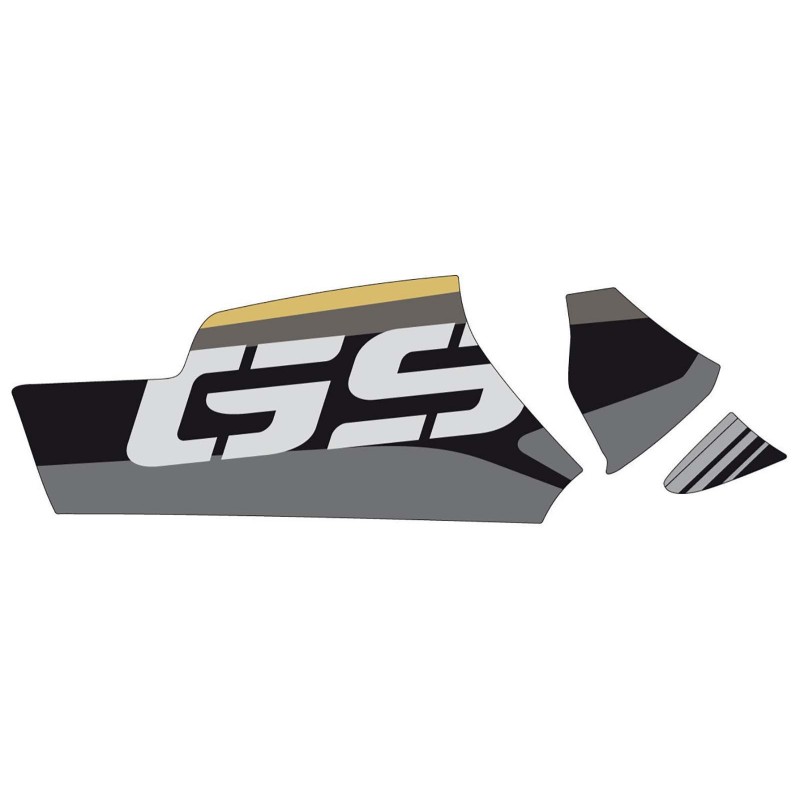 PUIG FORK PROTECTION STICKER -GS- BMW R1200GS ADVENTURE 14-16 GOLD