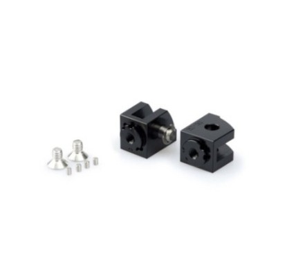 PUIG POGG-ADAPTER FAHRER EINSTELLBAR YAMAHA XSR700 16-20 SCHWARZ