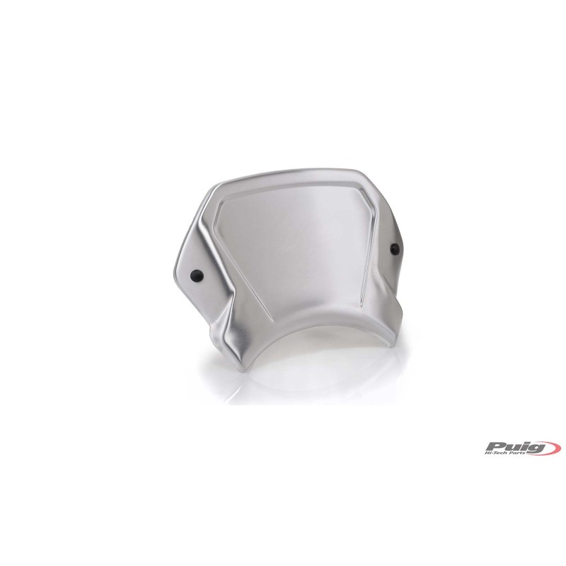 PUIG CARENATURA FRONTALE IN ALLUMINIO PER TRIUMPH BONNEVILLE SPEEDMASTER ANNO 18-23 COLORE SILVER