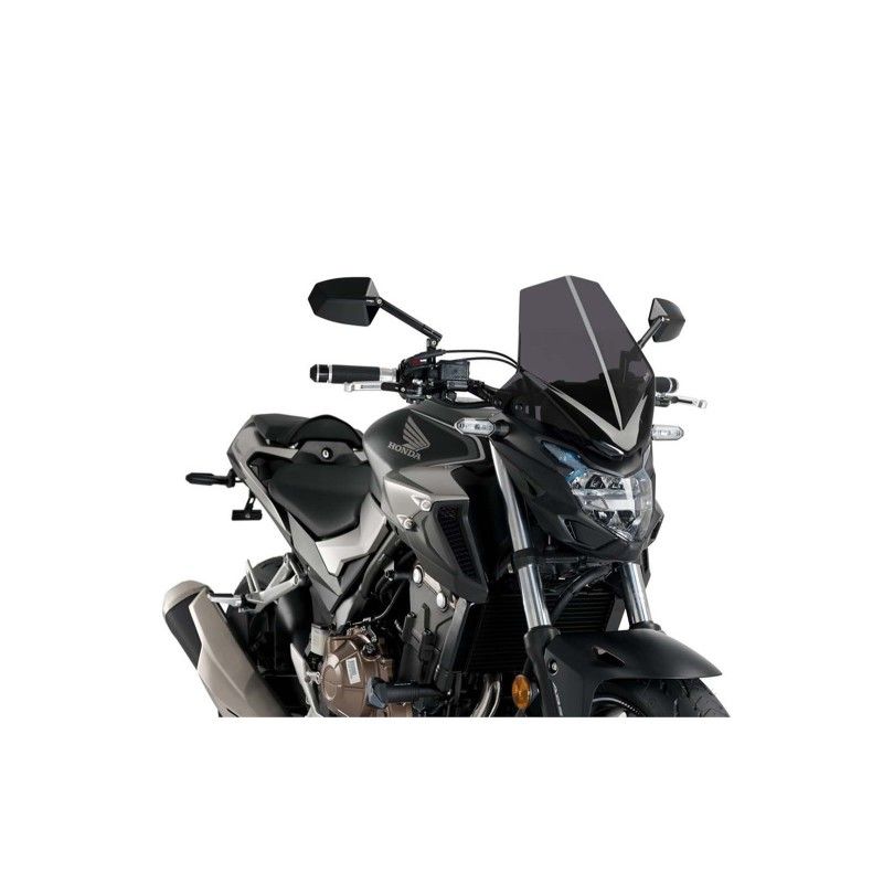 Cupula Puig Naked NG Touring para Honda CB500F 16-18 ahumada oscura