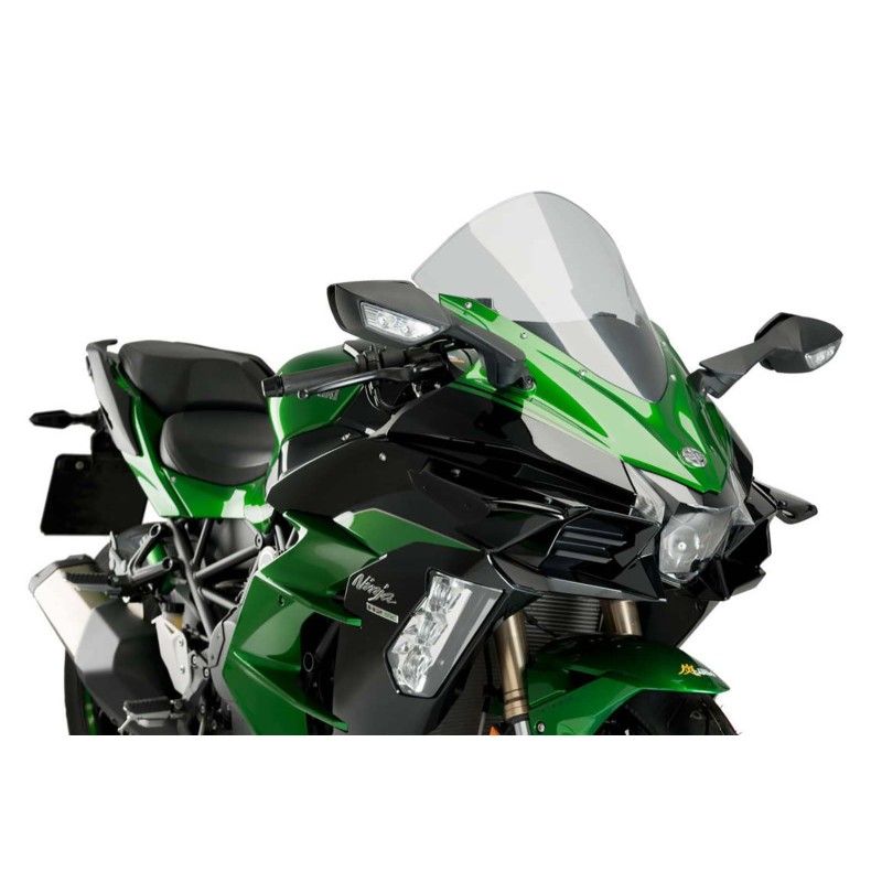 Aleron lateral Puig Downforce Sport Kawasaki Ninja H2 SX 18/19 negro