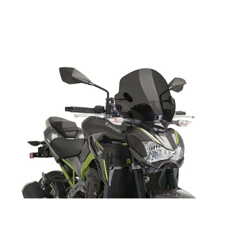 PUIG UNIV. WINDSCHUTZSCHEIBE TREND KAWASAKI Z650 17-19 DUNKLER RAUCH