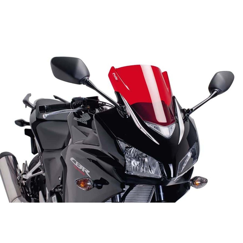 PUIG SCREEN Z-RACING HONDA CBR500R 13-15 RED