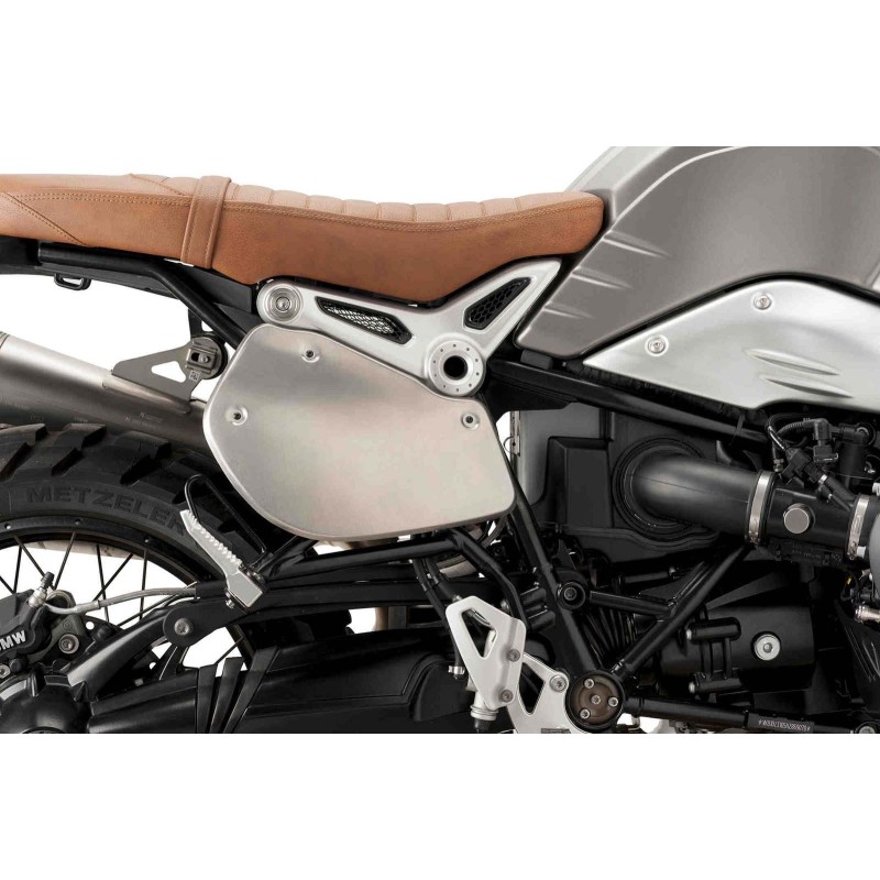 PUIG REAR SIDE PANELS BMW R NINE T 17-22 SILVER