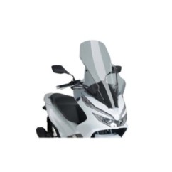 PUIG CUPOLINO V-TECH LINE TOURING HONDA PCX 150 18-20 FUME CHIARO