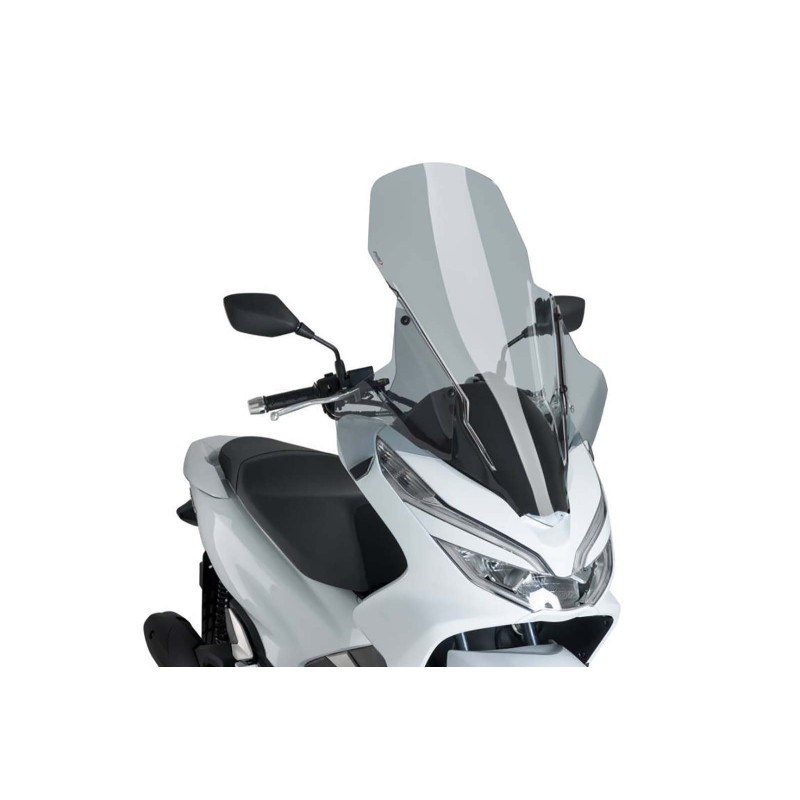 PUIG CUPOLINO V-TECH LINE TOURING HONDA PCX 150 18-20 FUME CHIARO