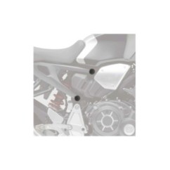 Cache-cadres Puig Honda CB1000R Neo Sports Cafe 2021/2025 Noir