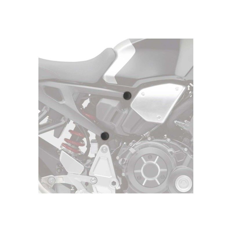Tapas de chasis Puig Honda CB1000R Neo Sports Cafe 21/25 negras
