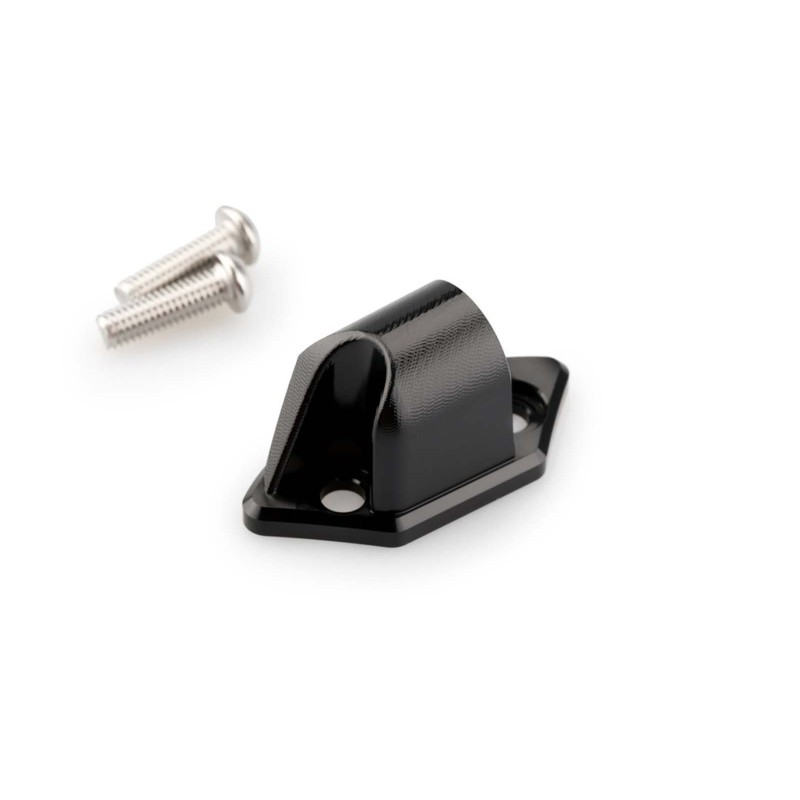 Adaptador de espejo retrovisor izquierdo Puig para Yamaha YZF R6 06-07 negro