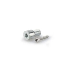 ADAPTATEUR DE RETROVISEUR PUIG YAMAHA NIKEN GT 19-24 ARGENT-9583P