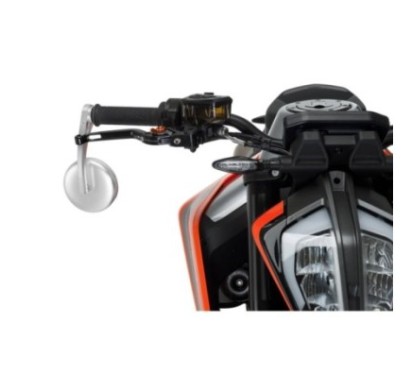 RETROVISEUR PUIG DROIT GAUCHE MOD. GRAND TRACKER ALUMINIUM - COD. 9691D - DiamEtre de coupelle : 94 mm - HomologuE