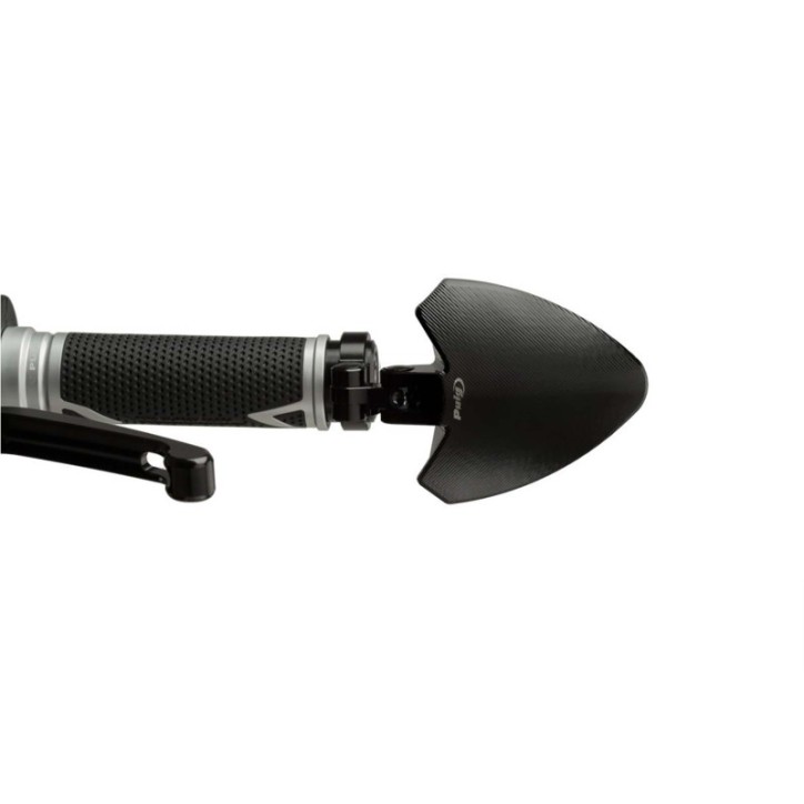 PUIG LINKER RUCKSPIEGEL MOD. FOLD BLACK - Abmessungen: 76x75 mm - Einstellbar - Nicht zugelassen