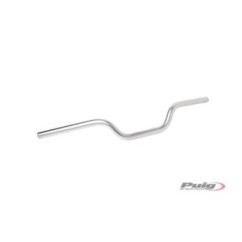 puig manubri cilindrici hi tech colore silver diametro 22mm