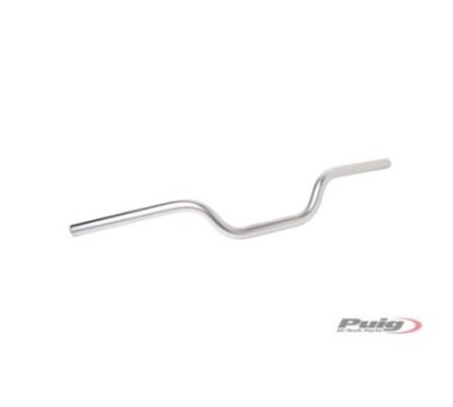 puig manubri cilindrici hi tech colore silver diametro 22mm