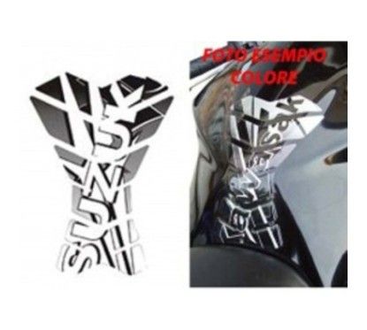 Autocollants de protection de reservoir pour moto de course Suzuki Silver Cod RB7003P