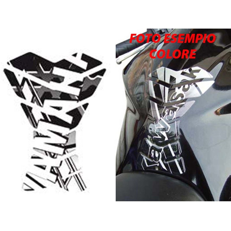 RACINGBIKE TANK PROTECTION STICKERS YAMAHA SILVER - COD. RB7004P - (ATTENTION: NET PRICE ON OFFER)