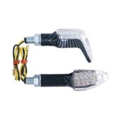RACINGBIKE TURN SIGNALS FENIX CARBON LOOK MODEL (ATTENTION: NET PRICE - PRODUCT ON OFFER)