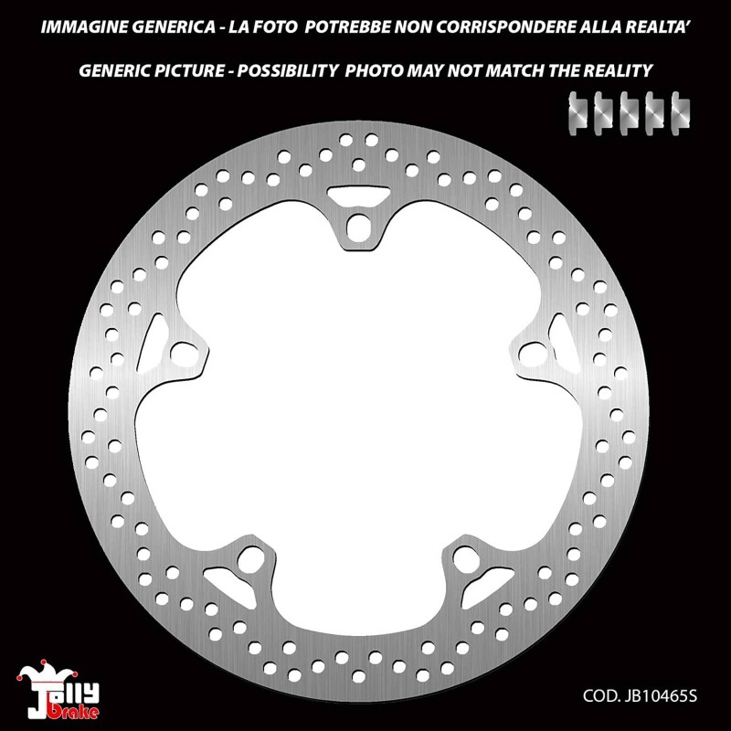 JOLLY BRAKE BY NG FIXED GOLD FRONT BRAKE DISC BMW R 1250 GS 18-20 - NET PRICE - PRODUCT ON OFFER