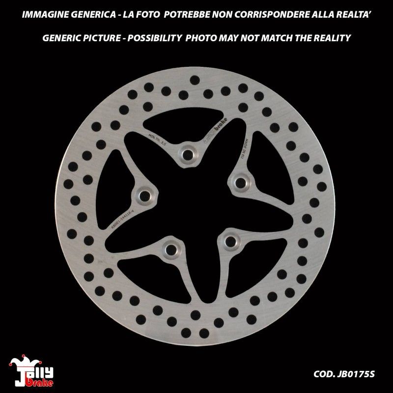 jolly brake by ng disco freno fisso anteriore per aprilia leonardo st 4t 250 99 04 offerta