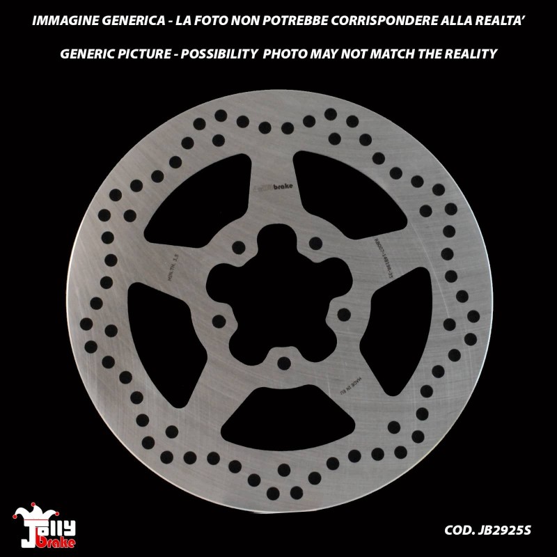 JOLLY BRAKE BY NG DISCO FRENO DELANTERO FIJO APRILIA SCARABEO 4T, E. PIAGGIO 200 03-07-OFERTA