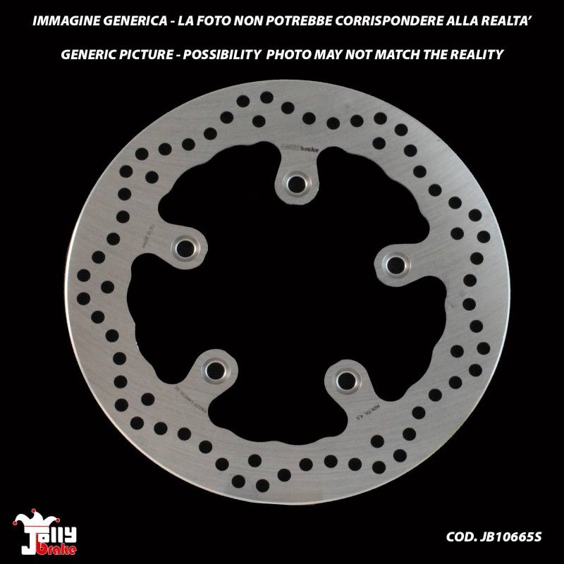 jolly brake by ng disco freno fisso anteriore per kymco xciting i r abs 500 07 13 offerta