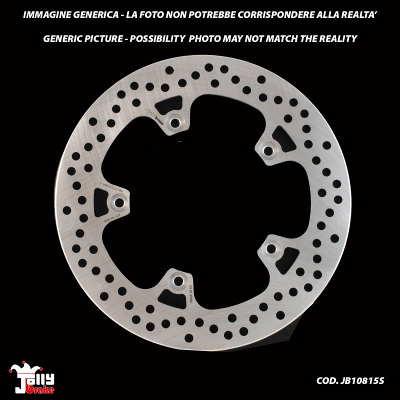 JOLLY BRAKE BY NG FIXED FRONT BRAKE DISC YAMAHA MAJESTY YP/ABS 400 04-13 - NET PRICE - PRODUCT ON OFFER