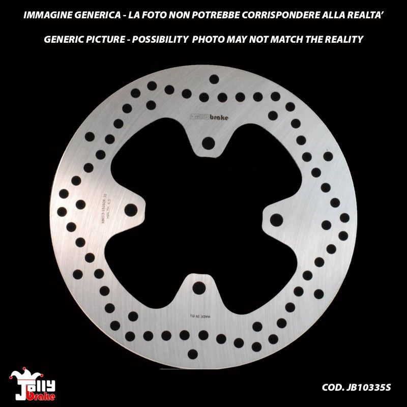 jolly brake by ng fixed rear brake disc for yamaha x max i abs 125 05 09 offer