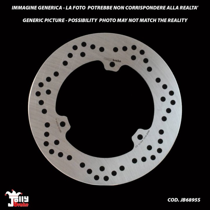 JOLLY BRAKE BY NG FIXED REAR BRAKE DISC YAMAHA YP MAJESTY ABS/YP M. DX 250 00-08 - NET PRICE - PRODUCT ON OFFER