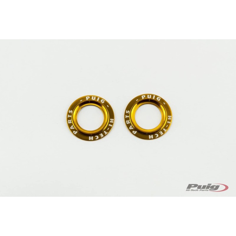 PUIG ALUMINUM SPARE PARTS SET FRONT FORK BUFFERS PHB19 GOLD