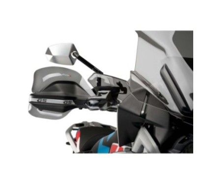 puig hand guard extension for bmw r1200 gs adventure exclusive rallye 17 18 light smoke
