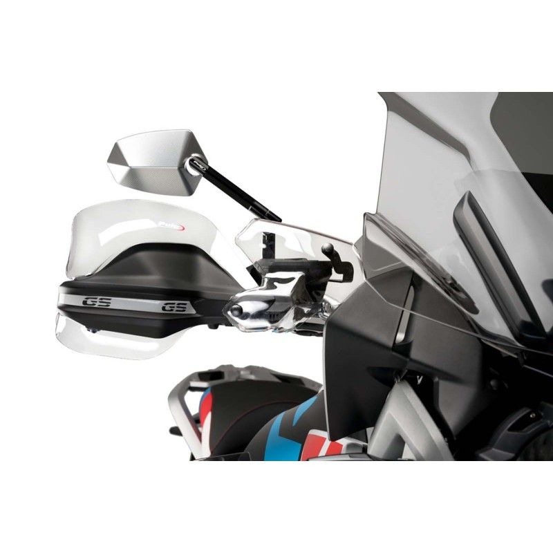 puig hand guard extension for bmw r1200 gs adventure exclusive rallye 17 18 clear