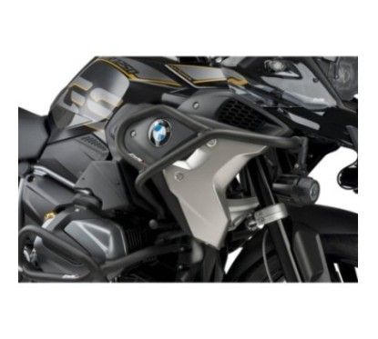 Defensas de motor Puig para BMW R1200GS Exclusive Rallye 17 18 negras altas