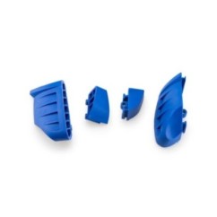 PUIG REPLACEMENT PROTECTIVE RUBBER FRAME SLIDERS MOD. PRO 2.0 BLUE