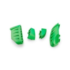 PUIG REPLACEMENT PROTECTIVE CAOUTCHOUC ROULETTES DE PROTECTION MOD. PRO 2.0 VERT