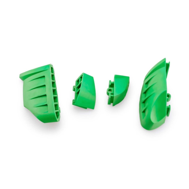 PUIG REPLACEMENT PROTECTIVE RUBBER FRAME SLIDERS MOD. PRO 2.0 GREEN