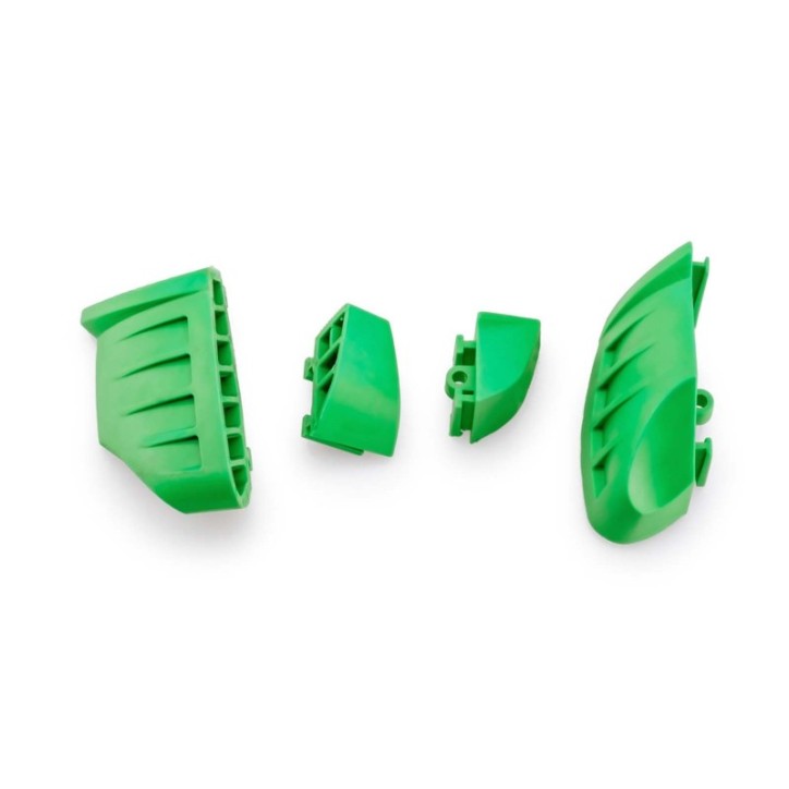 PUIG REPLACEMENT PROTECTIVE CAOUTCHOUC ROULETTES DE PROTECTION MOD. PRO 2.0 VERT