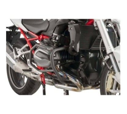Defensas de motor Puig para BMW R1200R 15-18 negras