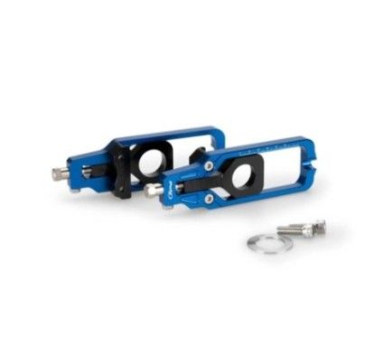 Tendeur de chaine Puig pour Suzuki GSX R1000 09-16 bleu