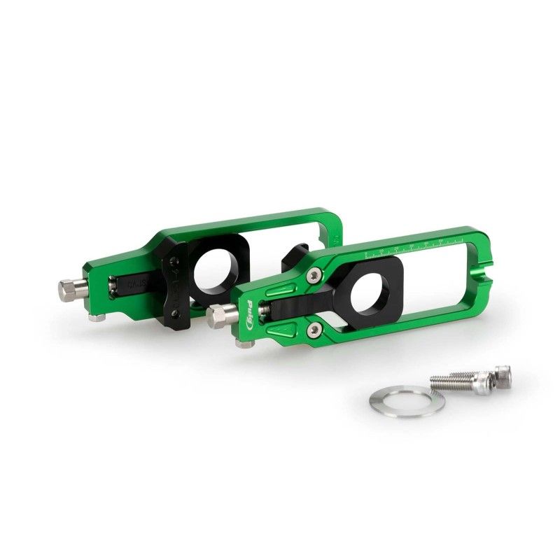 Tensor de cadena Puig para Suzuki GSX-R1000 09-16 verde