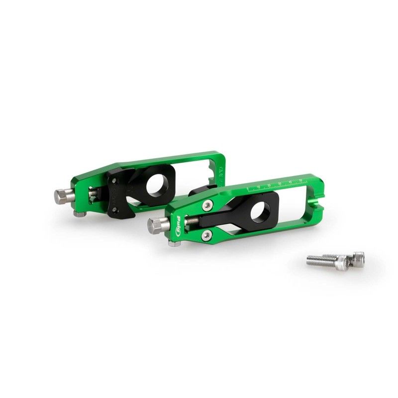 Puig Kettenspanner fur Yamaha MT 09 Tracer 15 16 grun