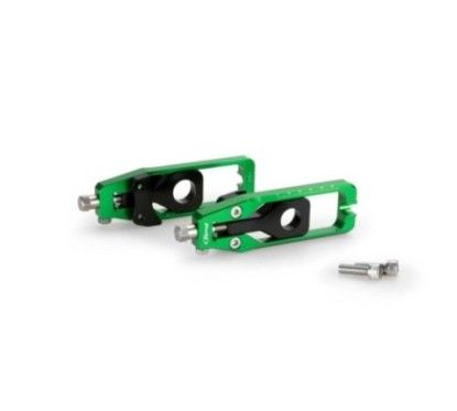 Puig Kettenspanner fur Yamaha MT 09 Tracer 15 16 grun