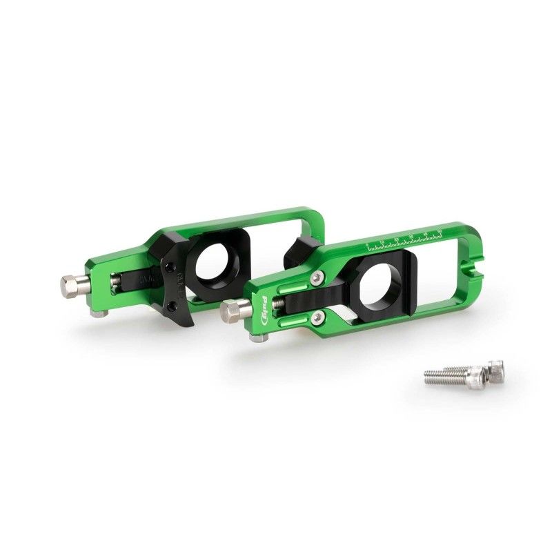 Puig Kettenspanner fur Yamaha YZF R1 09 14 grun