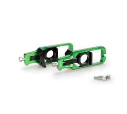 Tendeur de chaine Puig pour Yamaha YZF R1 09-14 vert